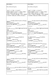English Worksheet: Nine million bicycles