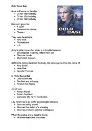 Cold Case Quiz Season 5 Episode 3