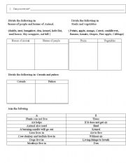 English worksheet: Environement