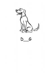 English Worksheet: ANIMALS