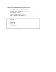 English Worksheet: Profession excercise