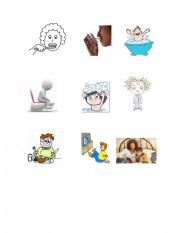 English Worksheet: Before Going to Bed