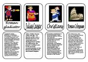 English Worksheet: Ancient Rome speaking cards 3 (3 January 2012)