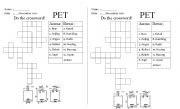 English Worksheet: pets