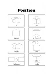positions flashcards