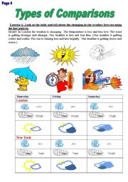 English Worksheet: Types of Comparisons 4