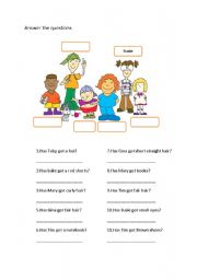 English Worksheet: have has got