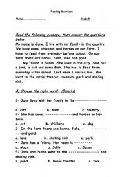 English Worksheet: Daily Routine