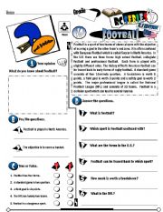 English Worksheet: RC Series_U.S Edition_10 Football (Fully Editable)