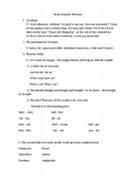 English Worksheet: Brain ring (shopping)