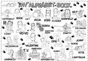 English Worksheet: alphabet