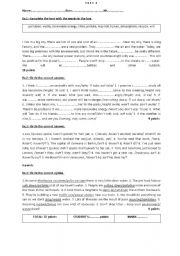 English Worksheet: Environment 