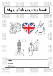 English Worksheet: Cover