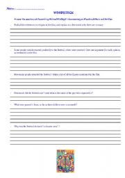 English worksheet: Woodstock