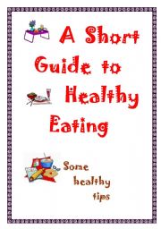 English Worksheet: Food and health