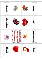 English Worksheet: My sweet little valentine 