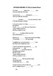 Present perfect song