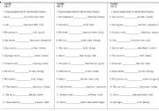 English Worksheet: comparison of adjectives - test