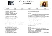 English Worksheet: Imperatives: Selena Gomez 