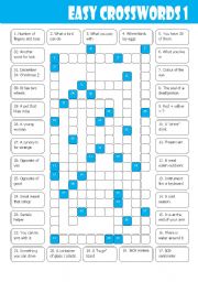 Easy Crosswords 1