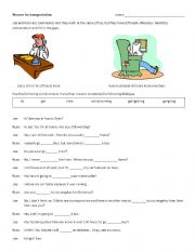 English Worksheet: Phrases for transportation