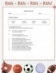 English Worksheet: Reflexive Pronouns