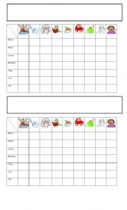 English Worksheet: Simple Present Battleship