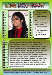 MICHAEL JACKSON BIOGRAPHY