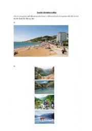 English Worksheet: Types of holidays