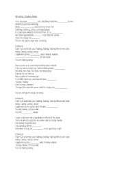 Rihanna- Fading Away (song lyrics- fill in the gaps)