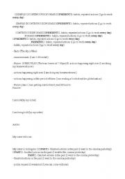 English Worksheet: verbs