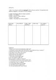 English Worksheet: worksheet asking questions