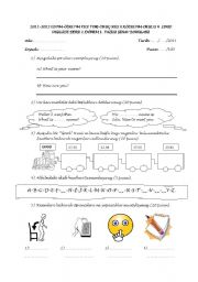 English Worksheet: Exercises for beginners