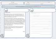 English Worksheet: daily routine_Written Interaction