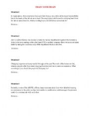 English Worksheet: Rack your Brain