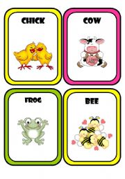 English Worksheet: Animals * Part 1