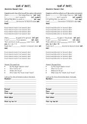 English Worksheet: knockinon Heavens Door by Gunsn Roses