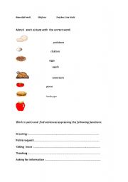 English Worksheet: Remedial work and review worksheet 