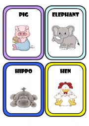 English worksheet: Animals * Part 2