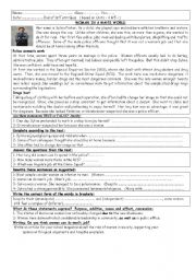 English Worksheet: woman in mans world