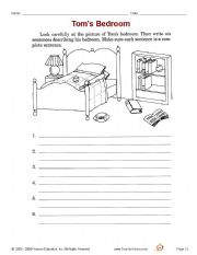 English Worksheet: there is/there are