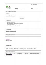 useful and time saving lesson plan template