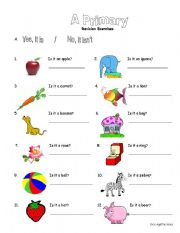 English Worksheet: Revision exercises for beginners