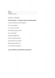 English Worksheet: english exercises