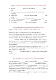 English Worksheet: Form one English Test