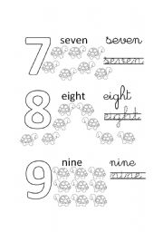 English Worksheet: Numbers 2