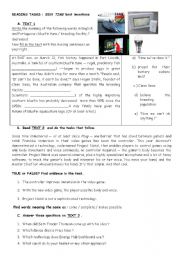 English Worksheet: 2011 best inventions