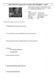 English Worksheet: Lamb to the Slaughter