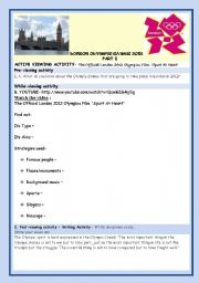 English Worksheet: LONDON OLYMPIC GAMES 2012