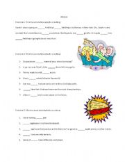 English Worksheet: Articles worksheet 